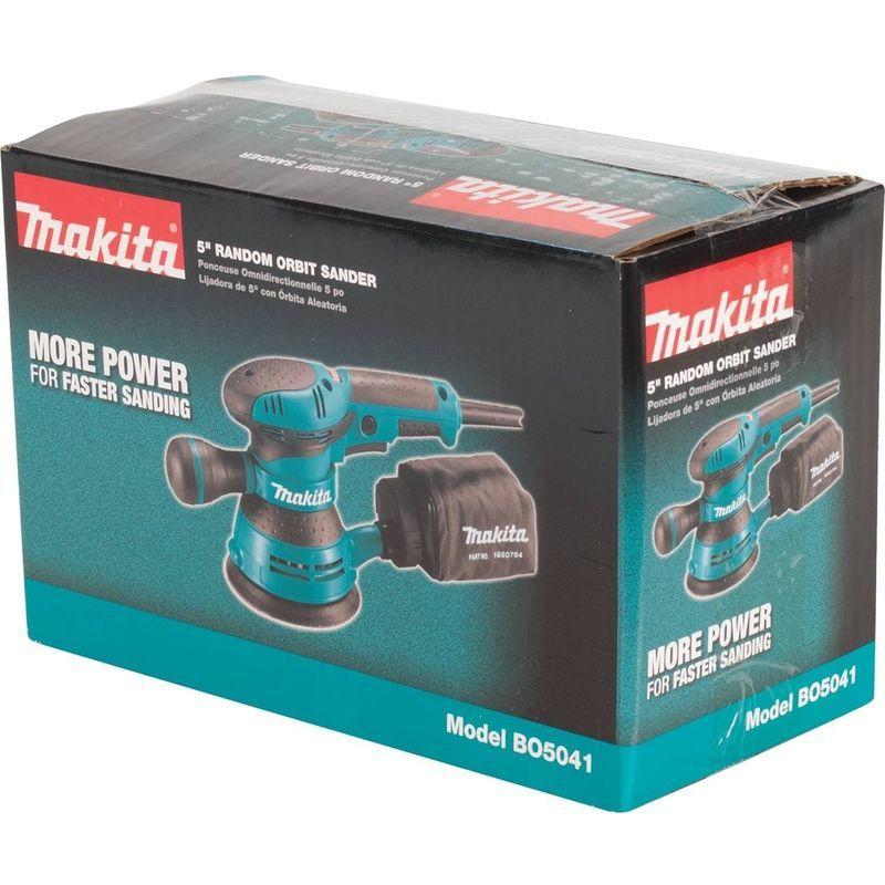 マキタ(Makita) ランダムオービットサンダ ペーパー寸法 125mm BO5041の画像