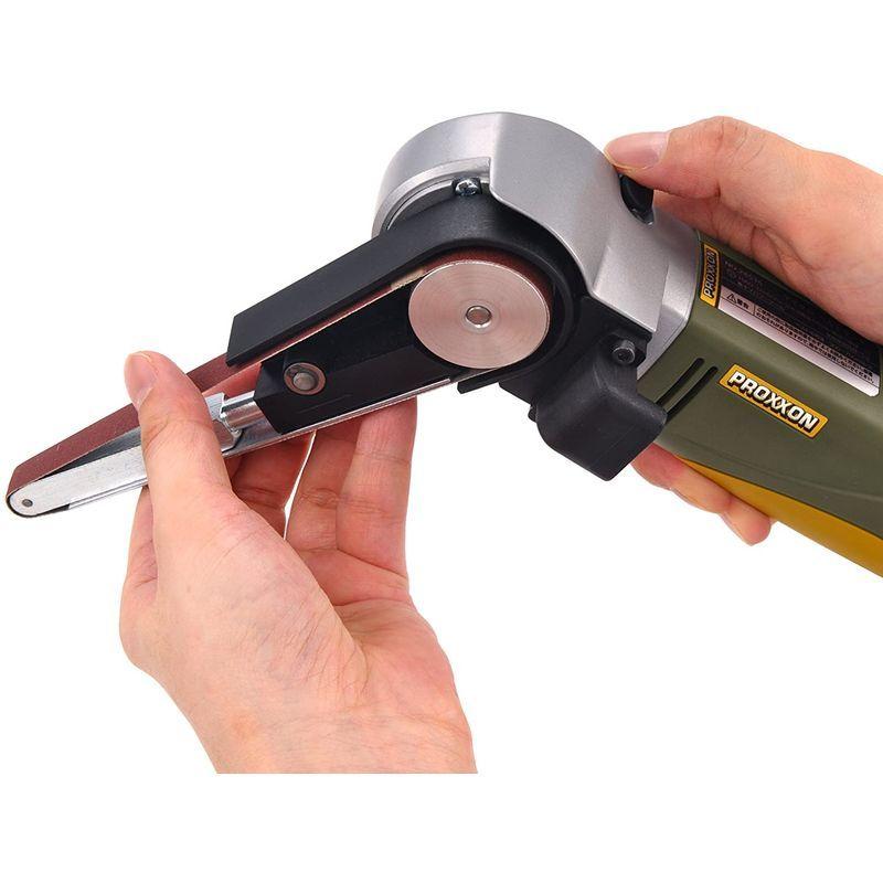 プロクソン(PROXXON) マイクロ・ベルトサンダー ヘッド部角度調整可能 