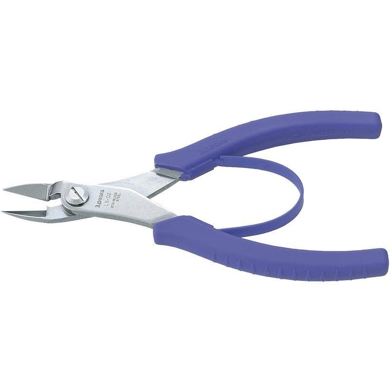 3.peaks ロングステンレスプラスチックニッパ 165mm LS-02 : Rtier