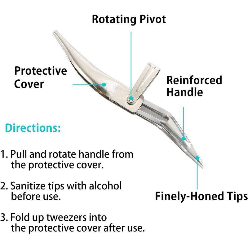 DuroX-Tool | とげ抜きピンセット とげぬき トゲ取り イボ取り