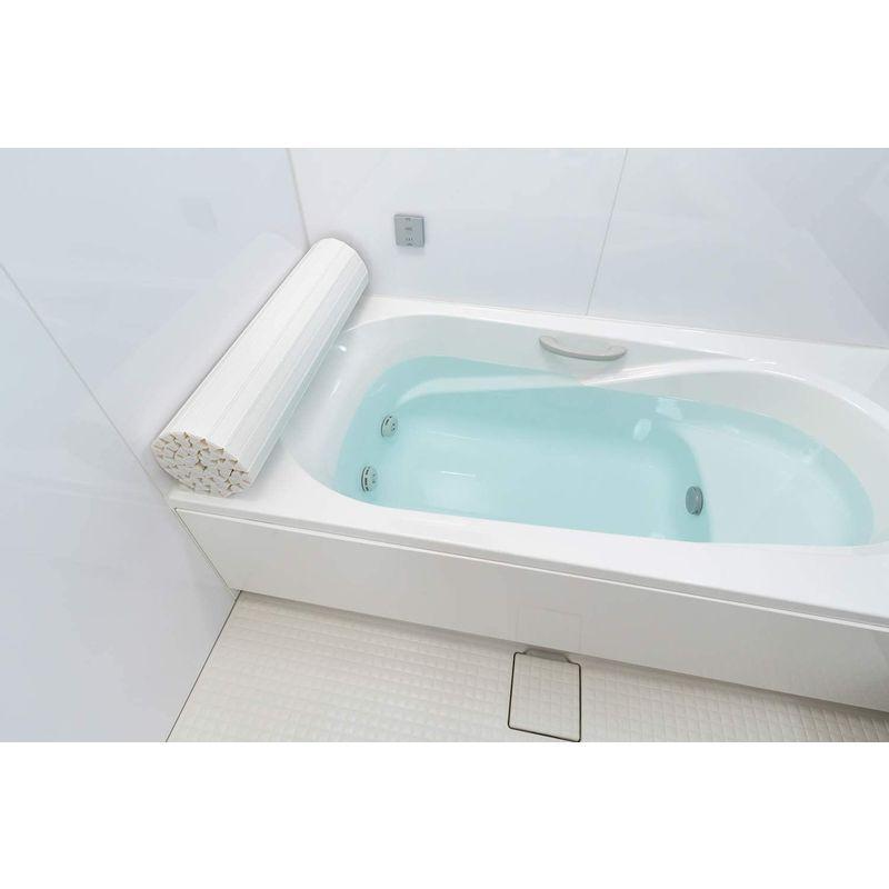 東プレ 風呂ふた シャッター式イージーウェーブネオ 75×150cm ホワイト  