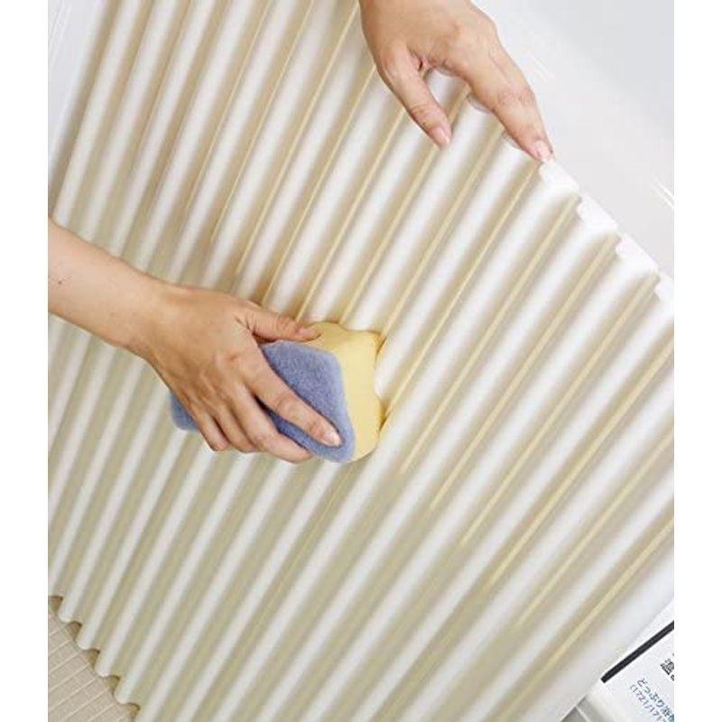 東プレ 風呂ふた シャッター式イージーウェーブネオ 75×150cm ホワイト  