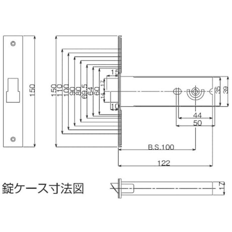 AGENT 浴室用取替錠 BS100 S-1005 : Rtier-Shop - 通販 - Yahoo!ショッピング