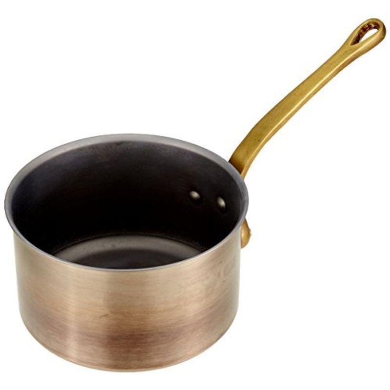遠藤商事 業務用 スーパーデンジ スーパーデンジシチューパン 18cm(蓋無) エコクリーン加工 SUS444 日本製 AEK0302