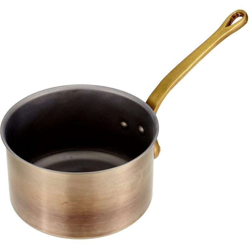 遠藤商事 業務用 スーパーデンジ スーパーデンジシチューパン 18cm(蓋無) エコクリーン加工 SUS444 日本製 AEK0302の画像
