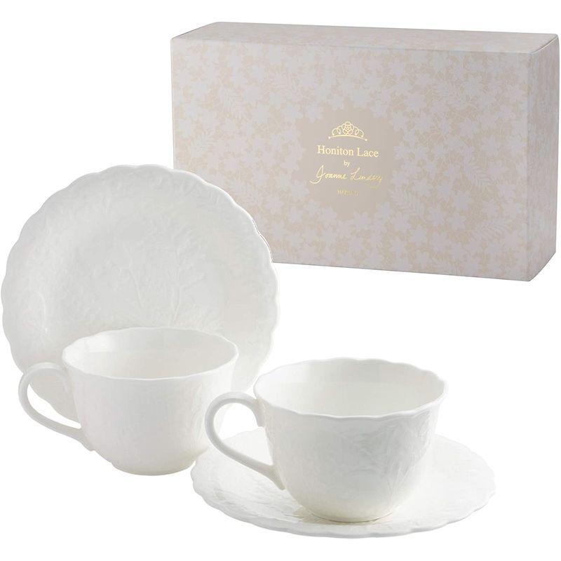 NARUMI(ナルミ) 食器 セット ホニトン・レース モーニングセットペア