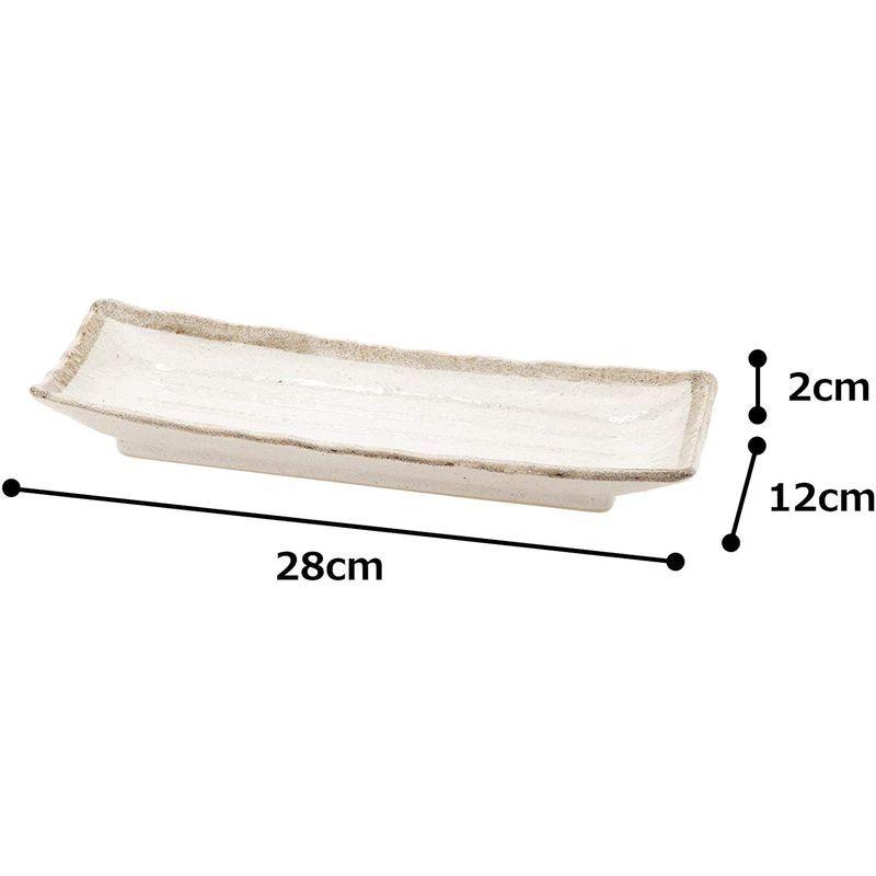 美濃焼 白唐津 さんま皿 K72047 : Rtier-Shop - 通販 - Yahoo!ショッピング