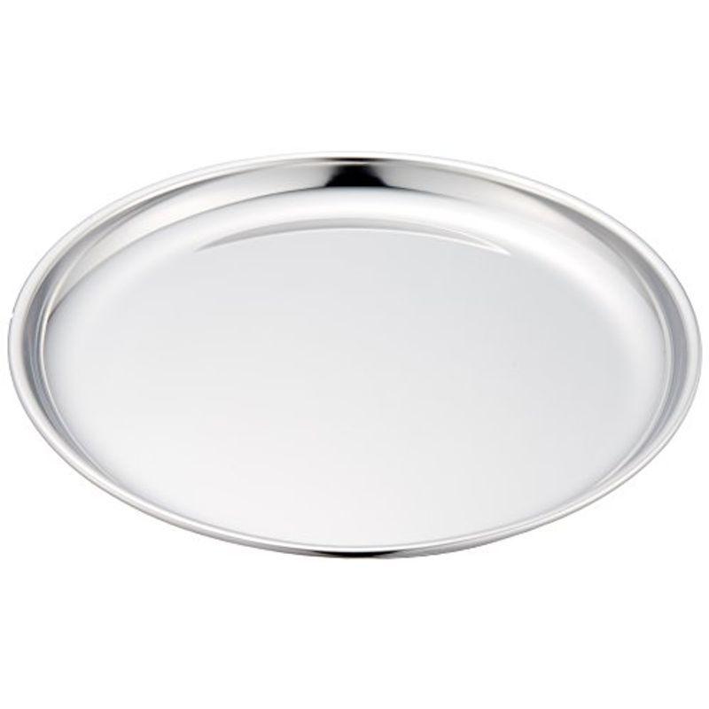 遠藤商事 小皿 業務用 市場用丸皿 20cm 18-0ステンレス 日本製