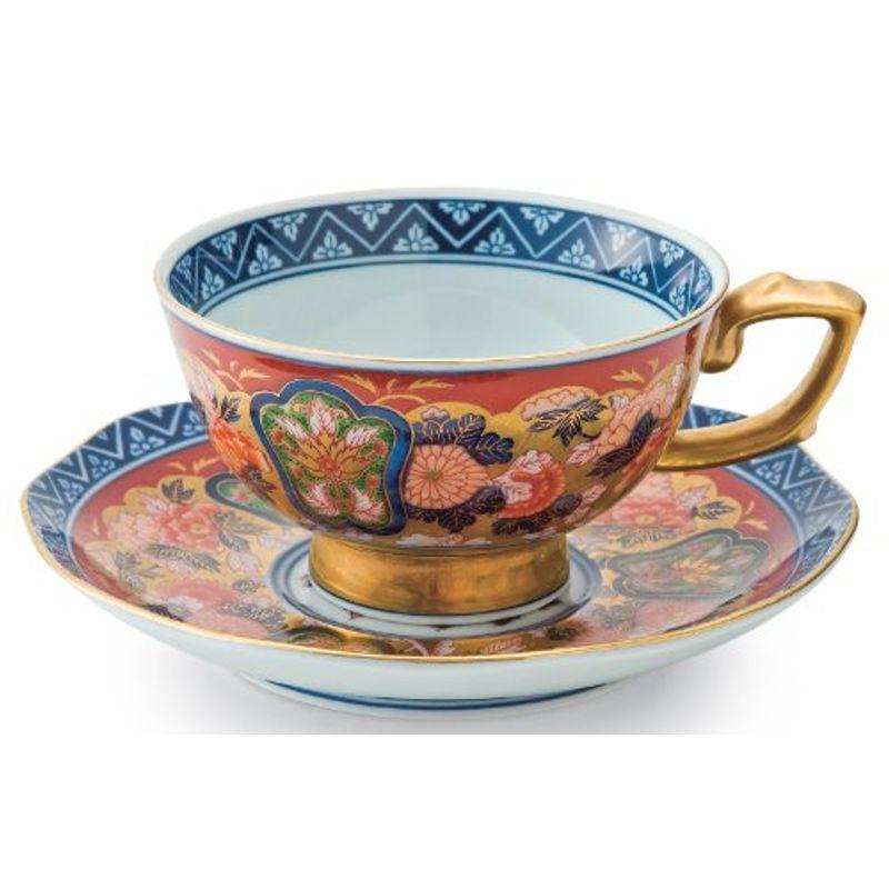 有田焼 賞美堂本店 極錦金彩古伊万里様式 紅茶碗皿 S-3047 : Rtier 