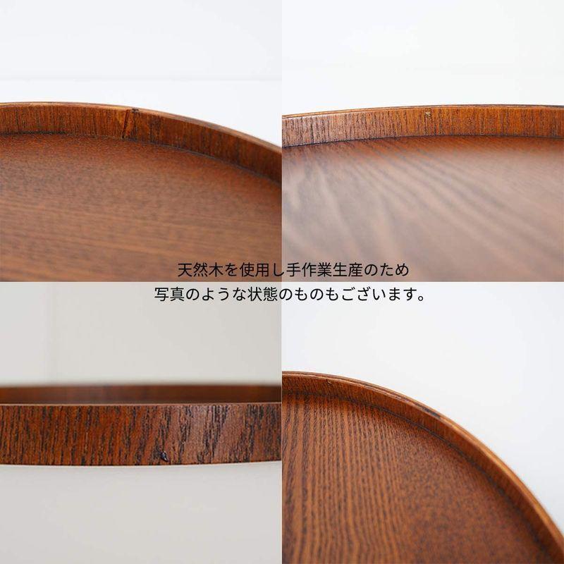 木製トレー カフェトレー 和のトレー おぼん 丸形 丸 丸い まるい 人気