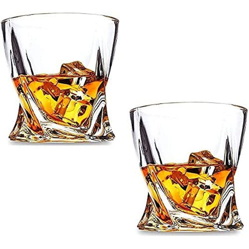 ヨーロピアン ツイスト ロックグラス 創造的 お洒落な ウィスキー