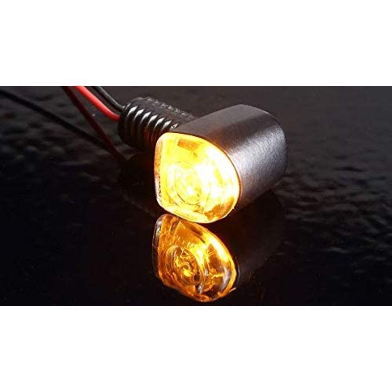 キジマ (KIJIMA) LEDウインカーランプ Nanoタイプ ブラックボディー