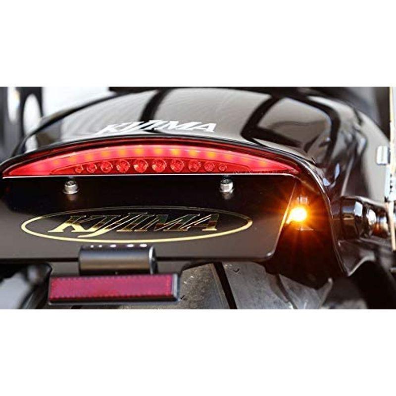 Kijima Nano キジマ　バイク　ウインカー 219-4017 ウインカーランプNano & ナンバーサイドマウントステーSET - キジマ