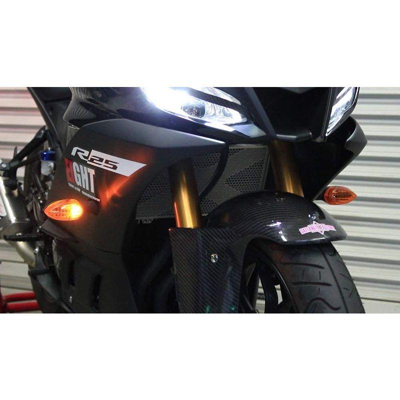 ポッシュ(POSH) ウインカー LEDコンバージョンキット シーケンシャルウインカー ヤマハ純正タイプ 2個入り リレー無し オレンジレンの画像