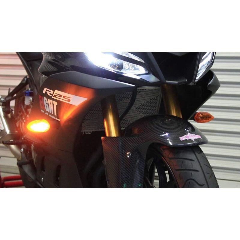 ポッシュ(POSH) ウインカー LEDコンバージョンキット シーケンシャルウインカー ヤマハ純正タイプ 2個入り リレー無し オレンジレンの画像
