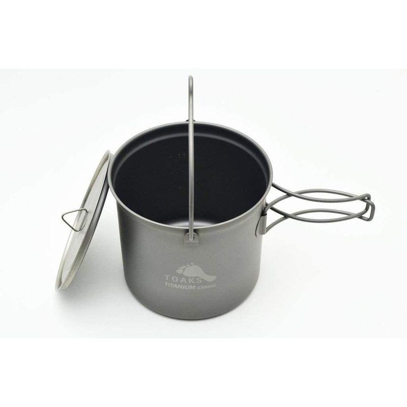 トークス(Toaks) ポット ベイルハンドル付 1100ml POT-1100-BHの画像