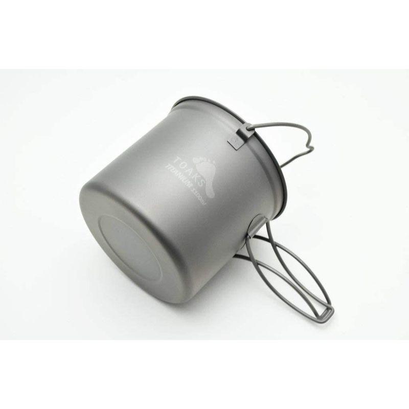 トークス(Toaks) ポット ベイルハンドル付 1100ml POT-1100-BHの画像