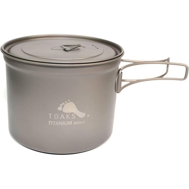 TOAKS Titanium 900ml Pot with 115mm Diameter by TOAKSの画像