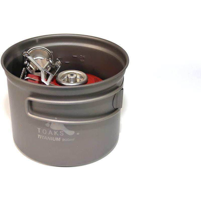 TOAKS Titanium 900ml Pot with 115mm Diameter by TOAKSの画像