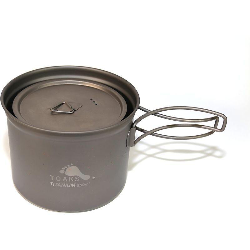 TOAKS Titanium 900ml Pot with 115mm Diameter by TOAKSの画像