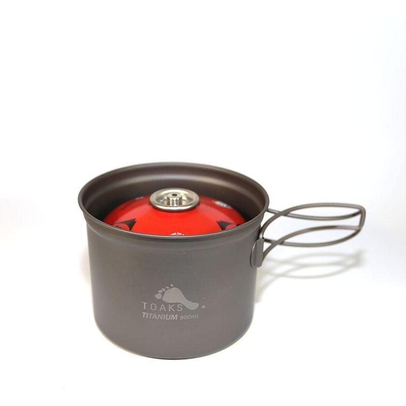 TOAKS Titanium 900ml Pot with 115mm Diameter by TOAKSの画像