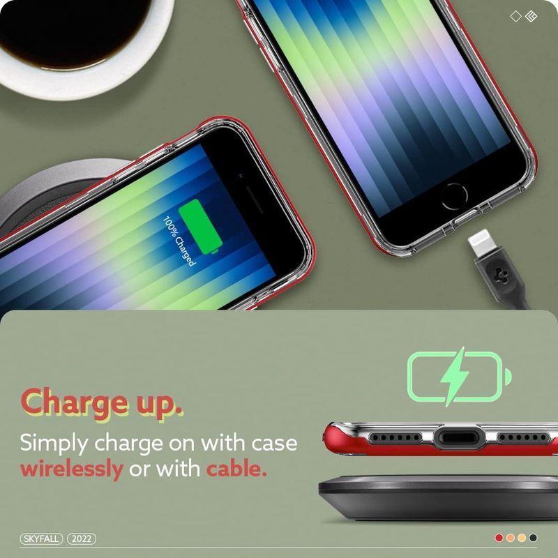 Caseology iPhone SE 用 ケース第3世代 2022 クリア SE3 SE2 4.7インチ 新型 TPU   P