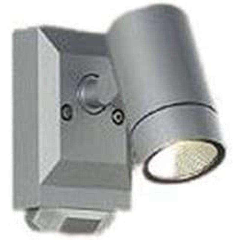 大光電機　DAIKO　LEDアウトドアスポットライト　LED内蔵　電気工事必要　ON　人感センサー　OFFタイプI　防雨形　電球色　シルバー