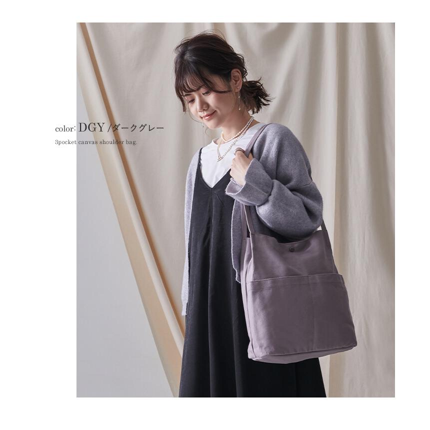 トートバッグ レディース コンパクト キャンバス 帆布 レディース ショルダー ショルダーバッグ キャンバストート 軽量 シンプル おしゃれ リズデイズ LIZDAYS |  | 02