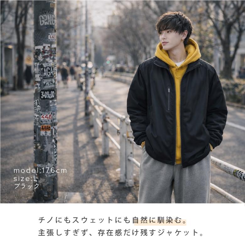 裏起毛 ウインドブレーカー メンズ 防寒ジャケット スポーツ ランニング ウォーキング 厚手 暖かい 撥水 はっ水 防風 防水 フードイン アウター ジョギング 7069_10