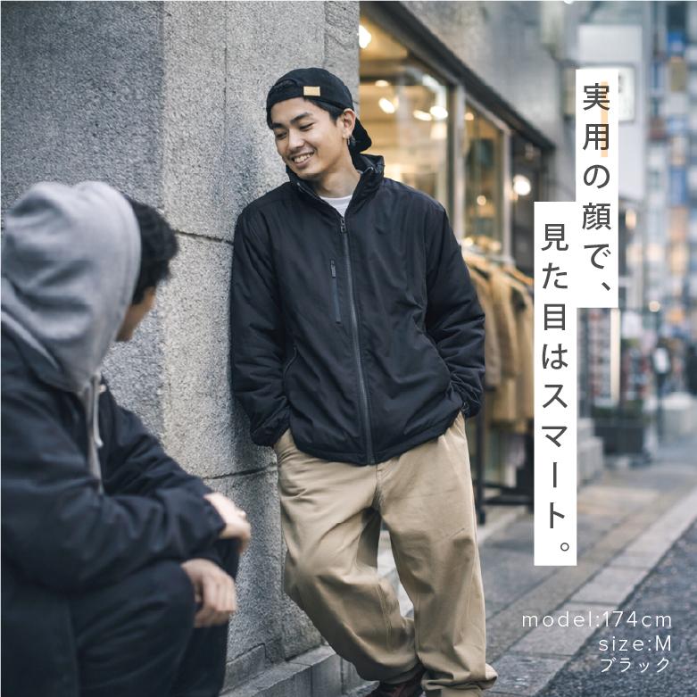 裏起毛 ウインドブレーカー メンズ 防寒ジャケット スポーツ ランニング ウォーキング 厚手 暖かい 撥水 はっ水 防風 防水 フードイン アウター ジョギング 7069_11