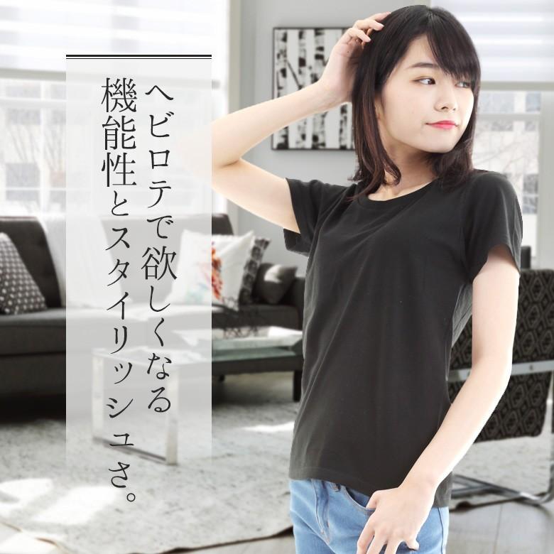 tシャツ レディース 半袖 綿100% 白 無地tシャツ シンプル 透けない厚手 クルーネックTシャツ トップス カットソー かわいい 涼しい 春夏 00085｜rtm-select｜10