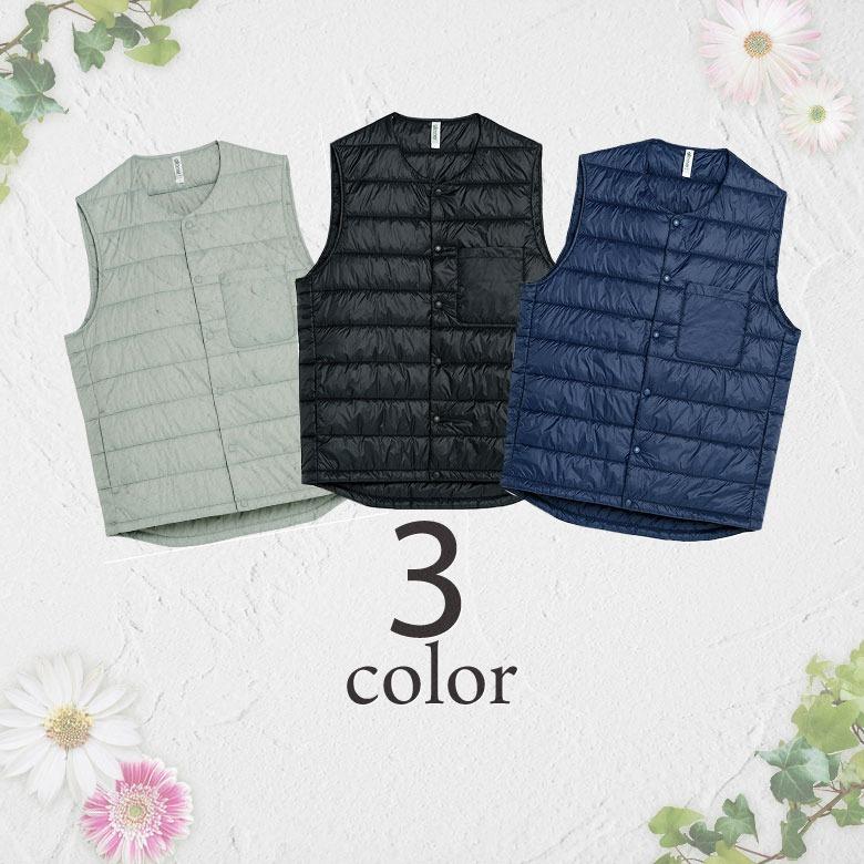 最旬トレンドパンツ インナーベスト 中綿ベスト ナイロンベスト メンズ スポーツベスト アウトドア レジャー スポーツ 釣り 胸ポケット サイドポケット ダウンジレ 黒 紺 灰 Columbiatools Com