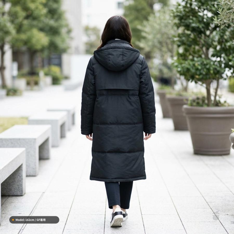 定番アイテム レディース 【この軽さ異次元】 ベンチコート ロング