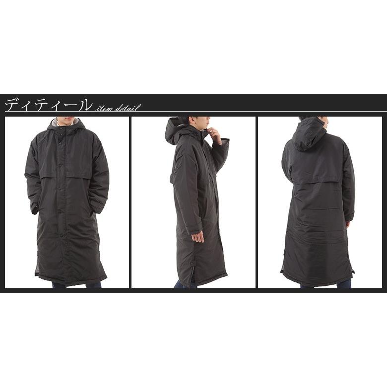 ベンチコート メンズ 中綿コート 防寒着 透湿撥水 スポーツコート スポーツ観戦 サッカー 野球 部活 スタッフコート 雪かき ロング丈 長め 暖かい 防水 T Adh Rtm Select 通販 Yahoo ショッピング