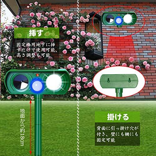 Dfgotop 猫よけ 超音波 ソーラー 防水 動物撃退器 害獣対策 猫よけグッズランキング 猫対策ふん 猫撃退 猫除け ネズミ対策 害鳥対策 ネコ避 S 0706 Sawa Z 通販 Yahoo ショッピング