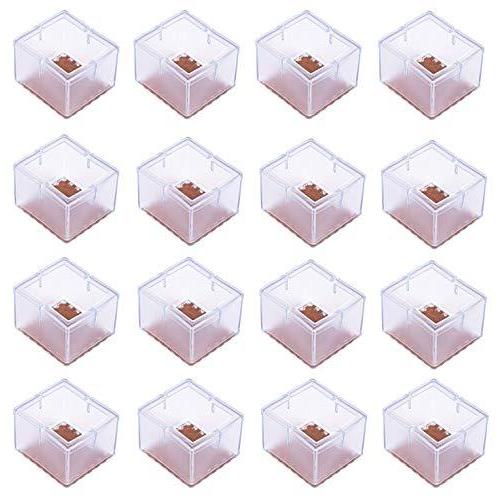 Maydahui 椅子脚カバー シリコーン椅子の脚プロテクター 角脚用 16個セット 42 46mm 家具の椅子脚に適合 椅子脚キャップ 正方形型 四 S Sawa Z 通販 Yahoo ショッピング