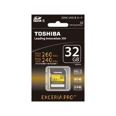魅力的な価格 Toshiba 高速sdhcカード 32gb Exceria Pro Uhs Ii U1対応 最大読出速度260mb S 最大書込速度240mb S Sdカード Acte Paris Org