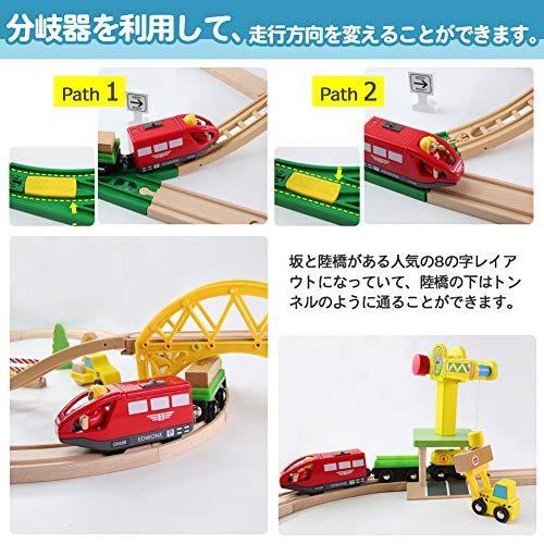 Button Moon 木製レール トーマス互換 電動機関車 駅前セット 木のおもちゃ 電車レール トレインセット 列車 車両つき 組み立て 情景部品 S 1011 Sawa Z 通販 Yahoo ショッピング