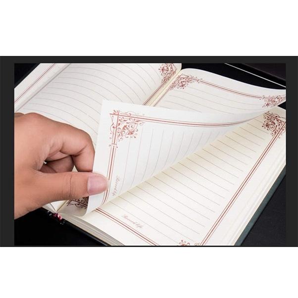 Sanmaao 洋書 アンティーク シルバー ブロンズ 手帳 A5 Notebook 魔法書 ノート 日記帳 シルバー メモ帳