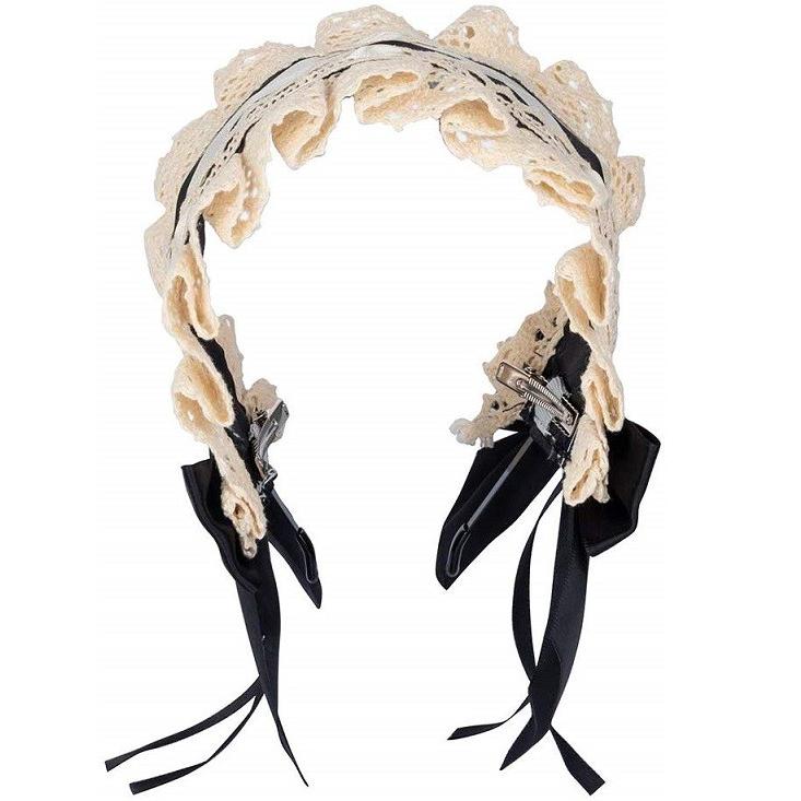 ロリータ カチューシャ メイド ゴスロリ ヘッドドレス 髪飾り レース 黒 メール便で発送 B07y2jgd アールトレードショップ Yahoo 店 通販 Yahoo ショッピング