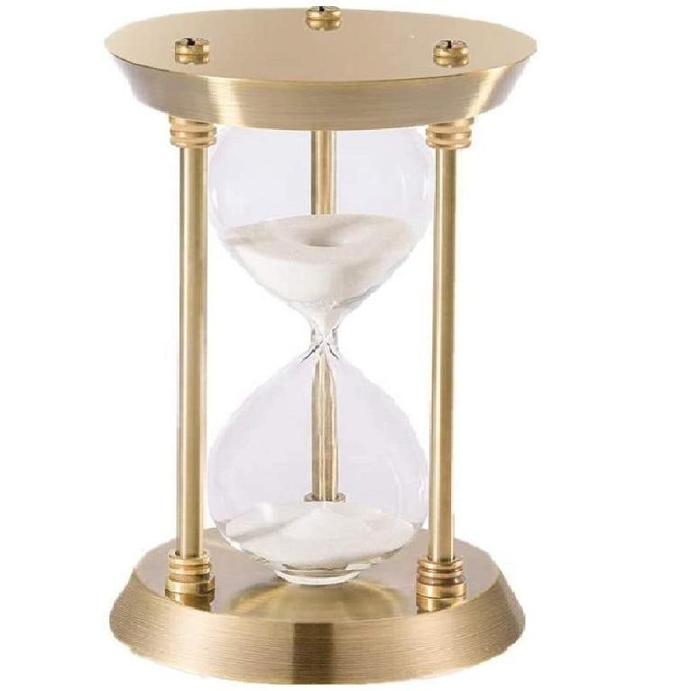 エレガントなデザイン　砂時計 アンティーク風　ブロンズ アンティーク風 エレガントなデザイン ブロンズ 砂時計 ブロンズ