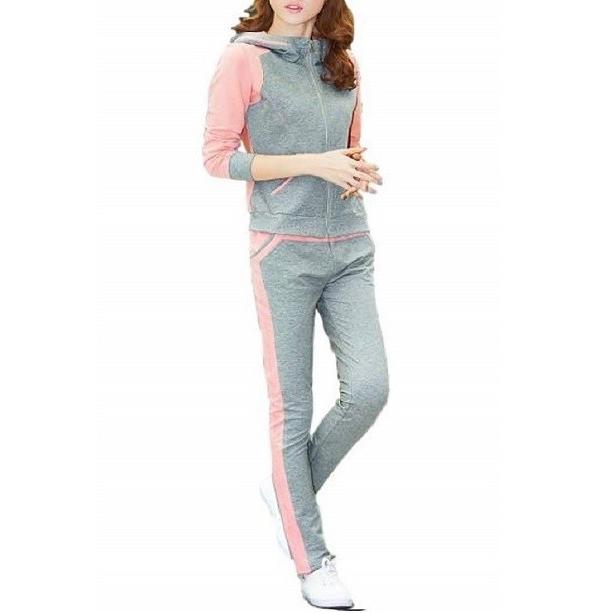 REFLEMBIGハーフスリーブ ジャージパーカー ピンク セットアップ販売 完売品新品未使用♡レフレム♡BIG切替ハーフスリーブジャージパーカー