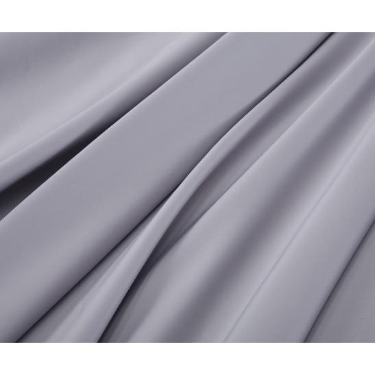 R.T. Home - 高級エジプト超長綿(エジプト綿)ホテル品質 枕カバー 50×70CM(枕カバー 50×75兼用)500スレッドカウント サテン織り シルバー グレー 封筒式 |  | 02