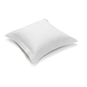 R.T. Home - 高級エジプト超長綿(エジプト綿)ホテル品質 クッションカバー(クッション カバー) 80×80CM 500スレッドカウント 白(ホワイト)　80×80CM |  | 01