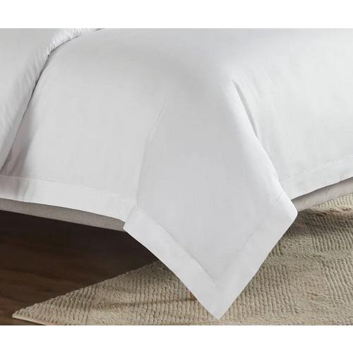 R.T. Home - Premium　高級エジプト超長綿(エジプト綿) シングル150×210 掛け布団カバー ひだ付き 500スレッドカウント サテン織り ホワイト(白) 100番手糸 |  | 04