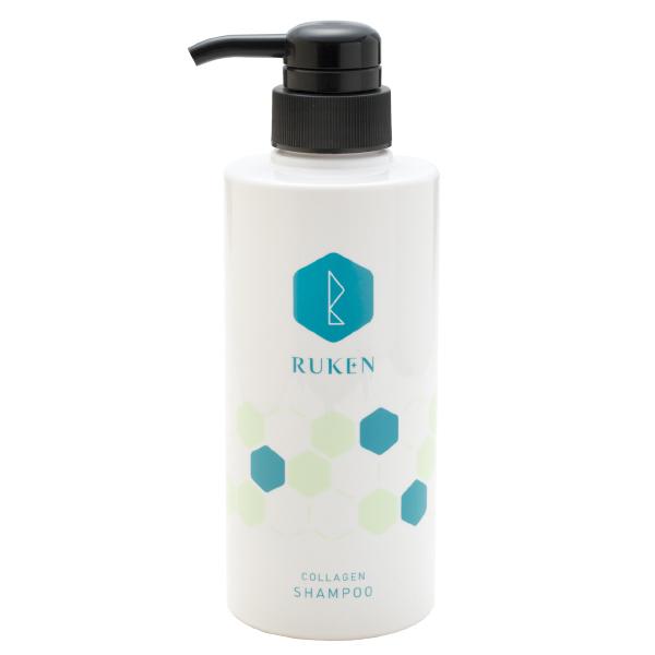 ノンシリコン 低刺激collagen アミノ酸 コラーゲン シャンプー  RUKEN 400ml　ヘアケア　コラーゲンシャンプー | RUKEN