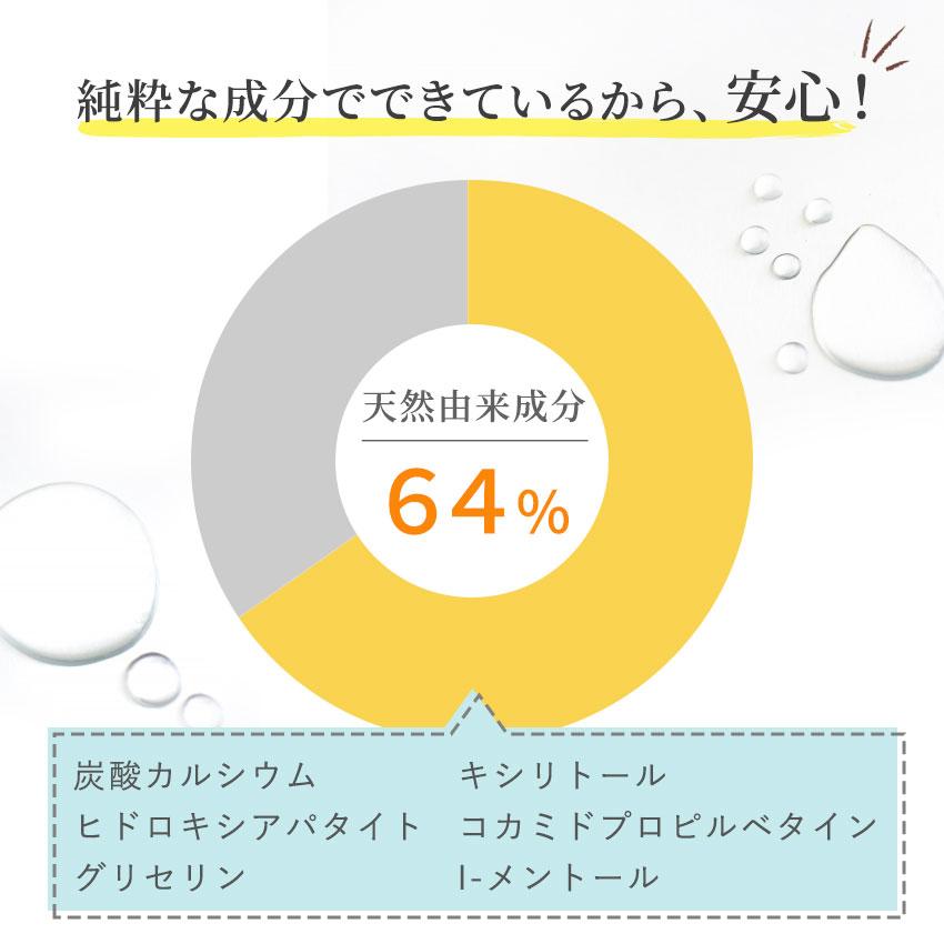 【初回限定】ホワイトニング 歯磨き粉 キラルンミニ お試し用 天然アパタイト配合 サンプル 無添加 ヤニ取り デンタルケア フッ素なし｜ru-collagen｜12