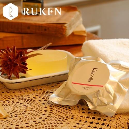 ルコラソープ 洗顔石鹸100g 天然オイル コラーゲンcollagen エイジングケア 洗顔 洗顔石鹸 毛穴 くすみ 無添加 | RUKEN