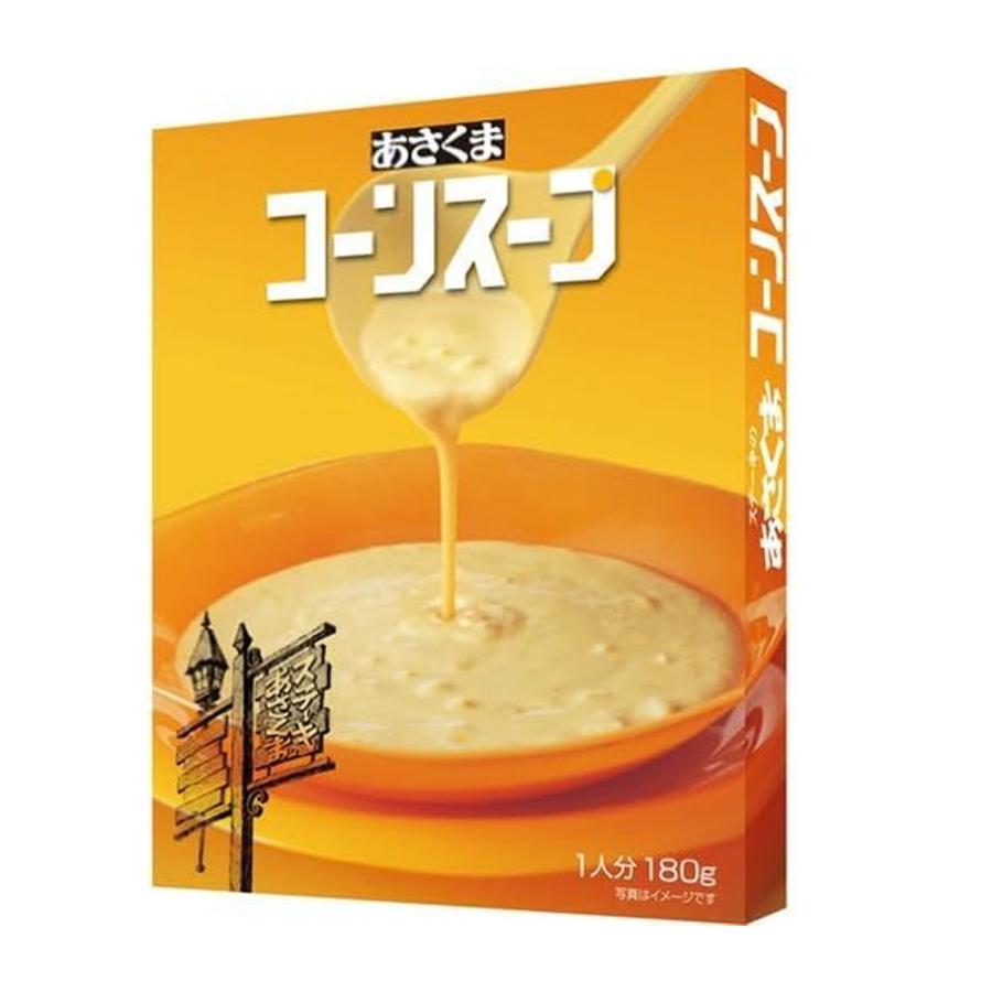 【名古屋名物】あさくまコーンスープ✖️４０箱入 あさくま コーンスープ 180gx1 レトルト あさくまコーンスープ