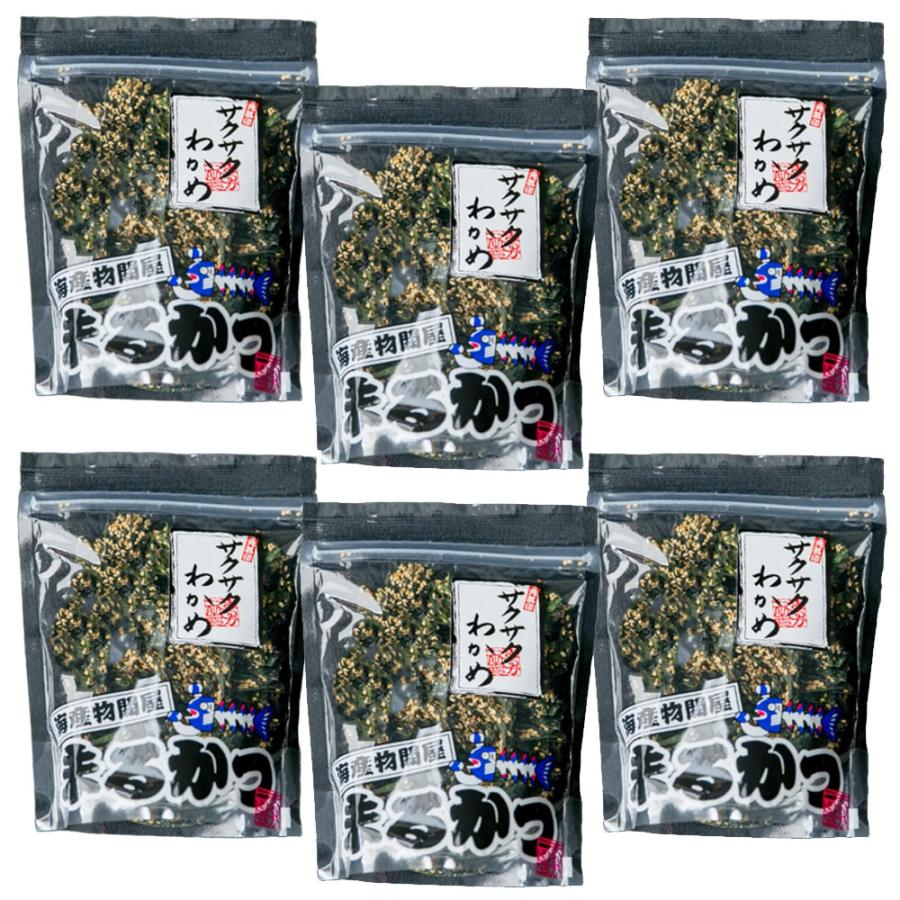 三重 サクサクわかめ 55gx6パック まるかつ さくさくわかめ お菓子